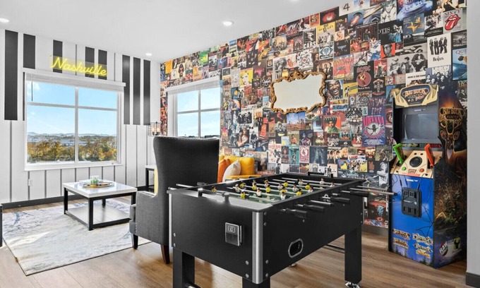 South Nashville Apartment | Trendy Oasis: 8 Min to Broadway w/Arcade, Sleeps 4