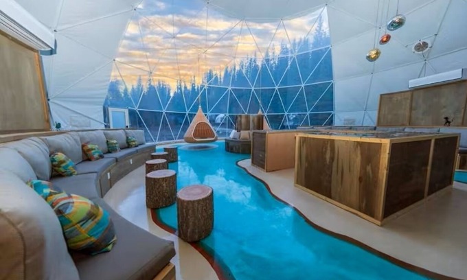 West Glacier Resort | Triple G's Resort - Geodome 14