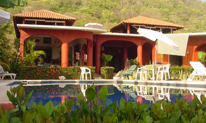 Troncones Villa | Troncones B&B/Rental Villa - Beachfront, Pool, View - Casa Delfin Sonriente