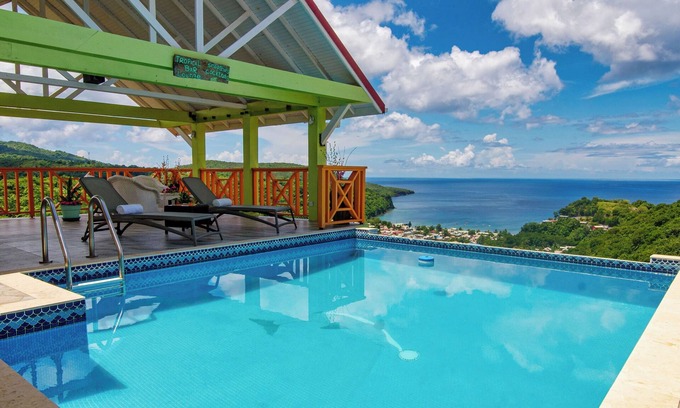 Anse La Raye House | Tropical Paradise View
