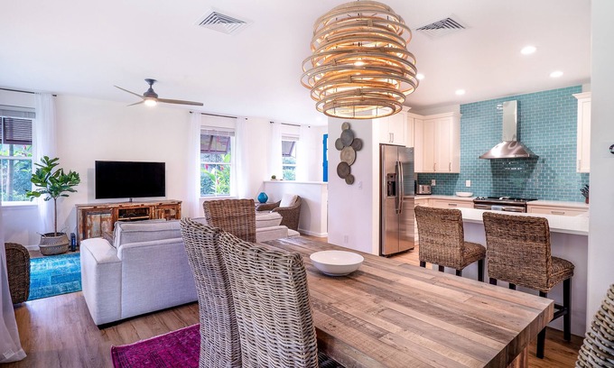 Princeville Condo | Tropical style Luxury Townhome, newly renovated - Paradise!