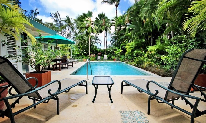 Reeds Bay Villa | Tropical Villa with Pool Near Beach - Jessamine