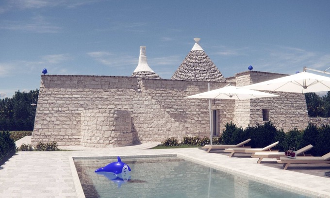 Fasano House | Trulli della Sierra: a property of TM INVEST .Trulli upscale sea view