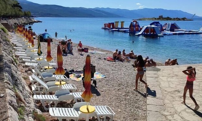 Novi Vinodolski Apartment | Two bedroom apartment with terrace and sea view Novi Vinodolski (A-5558-a)