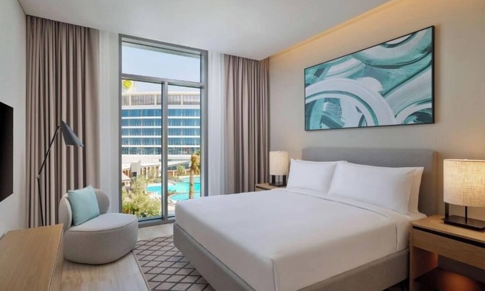 Abu Dhabi Apartment | Two Bedroom Apartment Near Yas Waterworld Car Park