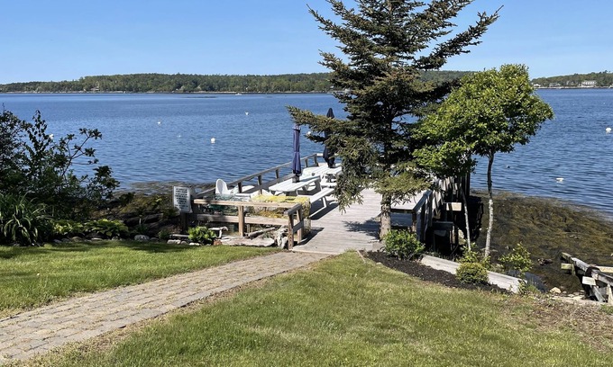 East Boothbay Condo | Two room condo with ocean view! First floor with a Handicap Bathroom!