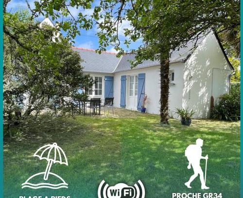 Crozon House | Ty Dany-wifi-plage à pieds