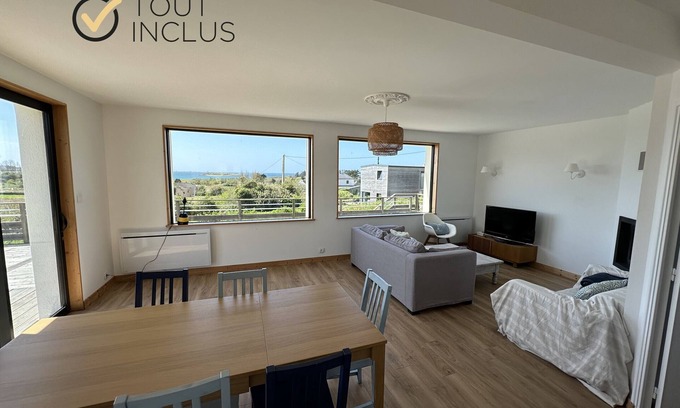 Landeda House | TY GARO - Beautiful family house with sea view