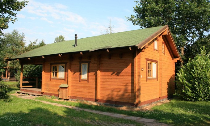 Hechthausen Apartment | Type D7 log cabin - holiday park Geesthof