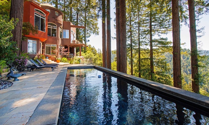 Guerneville House | Unforgettable Russian River View ~ 3 Bed ~ 3 Bath ~ Pool~Hot Tub + Tesla Charger