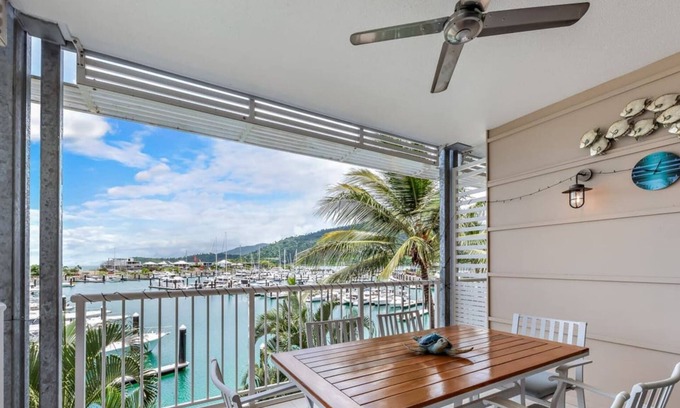 Airlie Beach Apartment | Uninterrupted Marina Views at Port of Airlie