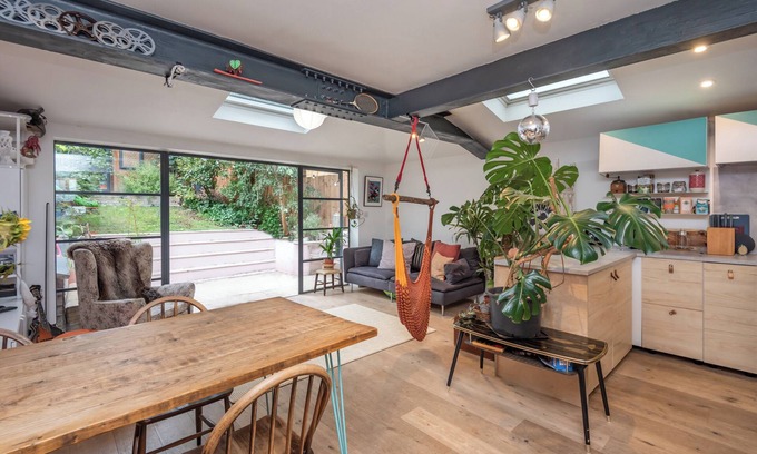 Brockley Apartment | Unique 2BR with Indoor Hammock & Private Garden