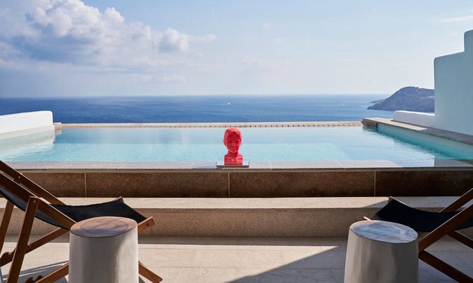 Elia Villa | Unique Mykonos Villa | Villa Lover's Suite | 1 Bedroom | Open Plan & Private Pool | Elia Beach