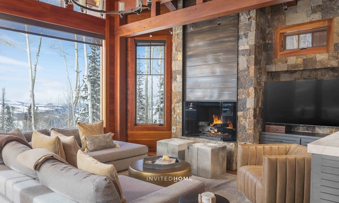 Mountain Village House | Unique Ridge Top Location by InvitedHome | Gondola, Hot Tub, O2, Ski-In/Out