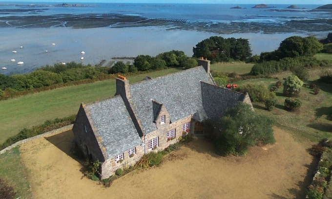 Paimpol House | Unique stone house with spectacular 180º sea view on the cliff