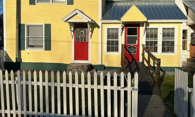 Montgomery Center House | Unit #3 on the Trout River **Pet Friendly**