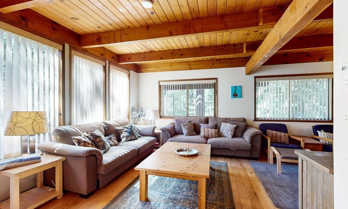 Pioneer Trail House | Updated Retreat with Balcony, Deck & Private Hot Tub | Near 3 Top Ski Resorts