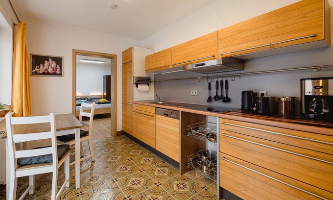 Schoenau am Koenigssee Apartment | Vacation apartment 5, Jenner, 1-2 persons, 35sqm, 1 bedroom with private bathroom, eat-in kitchen, terrace