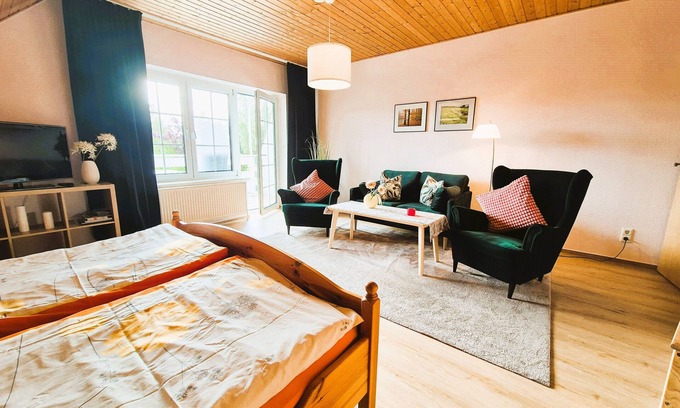 Muritz Apartment | Vacation apartment 2 left Eldenholz Object-ID 120284 - Ferienwohnungen Eldenholz
