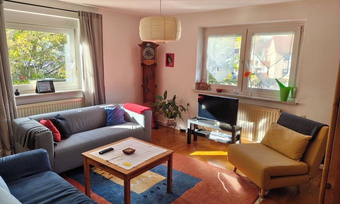 Blaustein Apartment | Vacation apartment in the countryside near Ulm in the "small Lautertal" - with garden