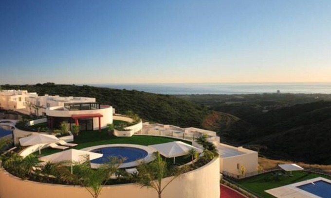 Marbella Apartment | Vacation in Peaceful Mountain Top Marbella Luxury Penthouse With Panoramic View