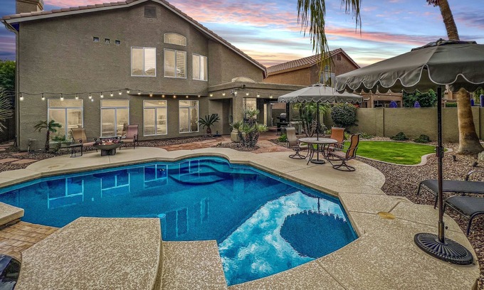 Foothills House | Vacation Oasis! Heated Pool, Hot Tub and Mountain Views