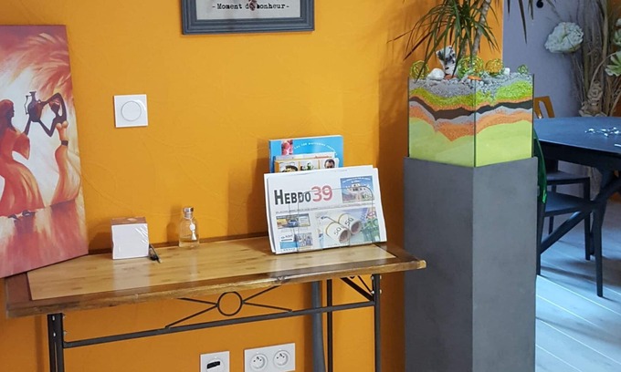 Salins-les-Bains Apartment | Very nice new apartment on the ground floor with terrace, tastefully decorated.