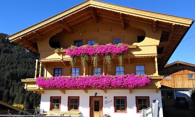 Hippach Apartment | View of the Zillertal mountains, near the ski area