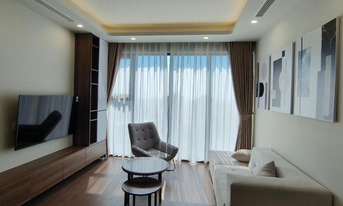 Tu Liem Apartment | View Tầng Cao Hồ The Matrix One 3Brs