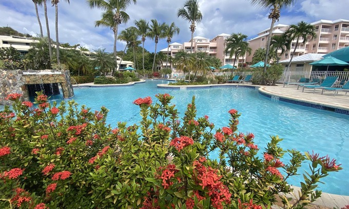 Nazareth Condo | VIEWS & MORE VIEWS! Cowpet Bay East, water front condo, steps from beach.