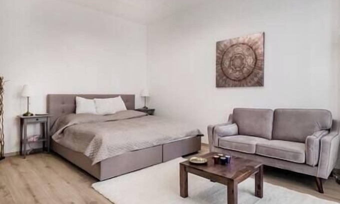 Vizivaros Apartment | Viktoria design studio apartment with A/C