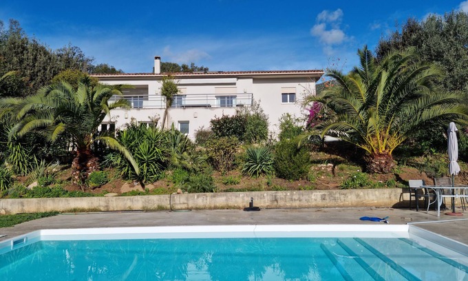 Appietto Villa | Villa à la Campagne Proche de la mer et D'ajaccio