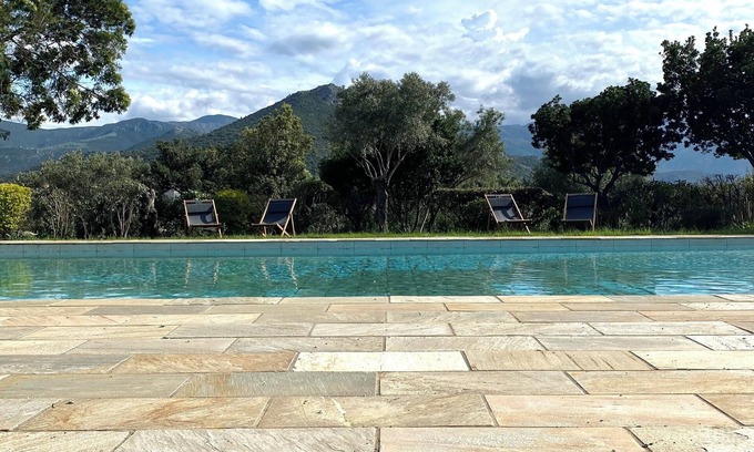 Lozari Villa | VILLA 2, Villa avec piscine en Balagne - Les Bois de Capra Scorsa
