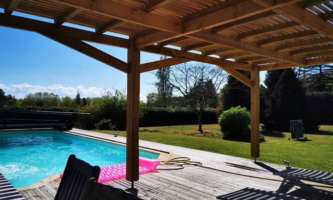 Angresse Villa | Villa 220m2 on a 1 hectare wooded park 8mn from the beaches of hossegor.