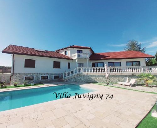 Juvigny Villa | Villa 5*, 15 personnes, Piscine à 20 min de Genève