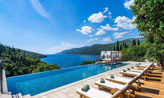 Molunat Villa | Villa Adriatica - with incredible views, 70 m2 infinity pool, and tranquil location