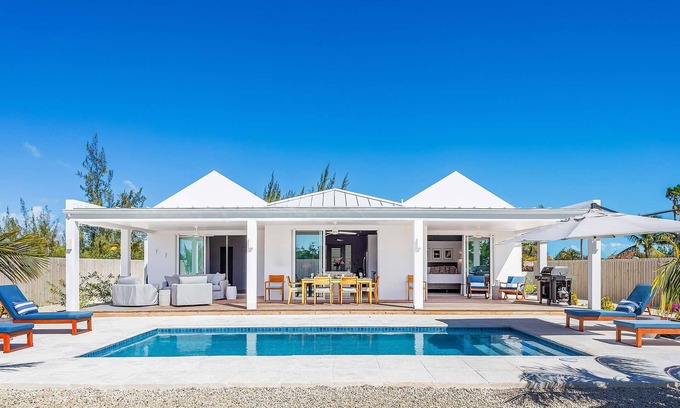 Leeward Settlement Villa | Villa Alee: Pool & Golf Cart, Walkable to Beach