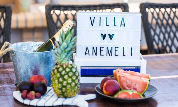 Kissamos Villa | Villa Anemeli | Luxury, private pool, amazing seaview