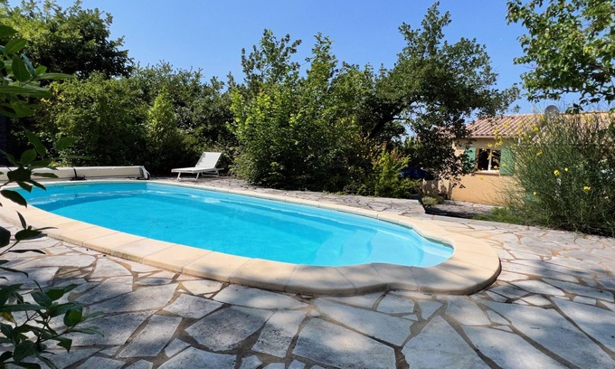 Faucon Villa | Villa Avec Piscine Privée sur les Hauteurs de Faucon, à 15 km du Mont Ventoux