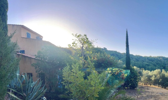 Collobrieres Villa | Villa Avec vue Panoramique au Calme Absolu