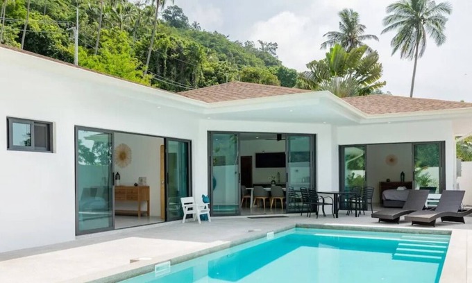 Lamai Villa | Villa Blue Bird, 2-bedroom retreat, private pool, mountain views, modern comfort