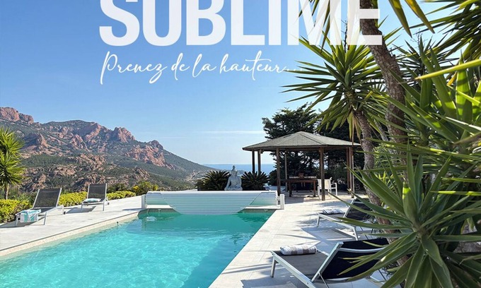 Antheor Villa | VILLA BOHÈME- Sublime - Enchanting view, Swimming pool, Large private spaces