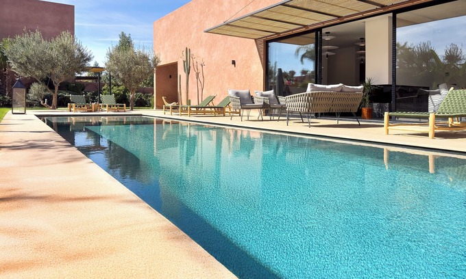 Tassoultante Villa | Villa Bolmar, PRIVATE VILLA MARRAKECH - 4 bedrooms/4 bathrooms - Swimming pool - Breakfast & Housekeeper included - Par.