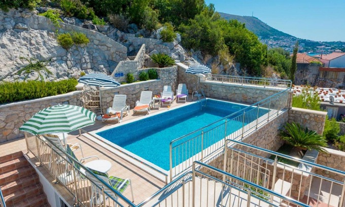 Babin Kuk Apartment | Villa Borna Apartments - Deluxe Two Bedroom Apartment with Terrace and Sea View - br. 7