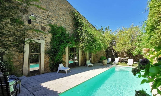 Pouzols-Minervois House | Villa "Brassens" with private pool