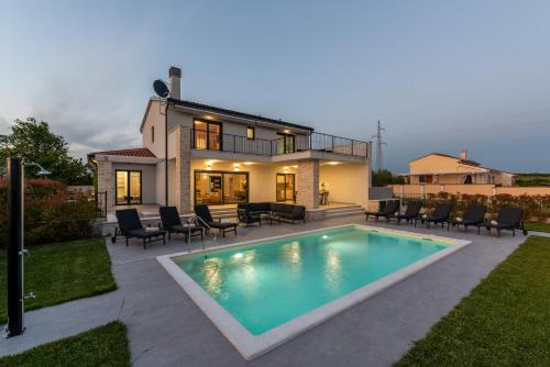 Brtonigla Villa | Villa Brtonigla, luksuzna kuća sa pogledom na more