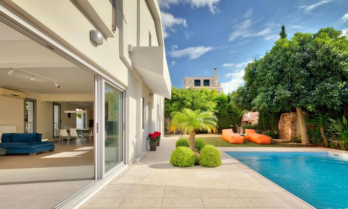 Palaia Fokaia Villa | Villa Casa del Mare near Sounio Athens Riviera