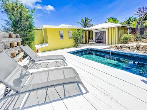 Oyster Pond Villa | Villa Cazou, sea view, private pool, Wifi 100Mbps