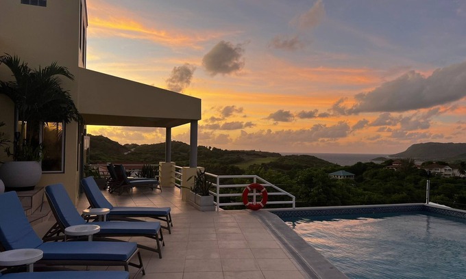 Gros Islet Villa | Villa Chilla - exquisite four-bedroom retreat nestled in the prestigious Cap Estate. Private pool.