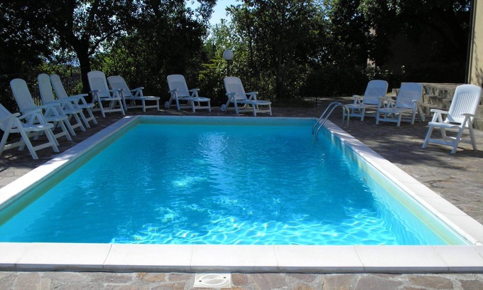 Chiusdino Villa | villa con piscina panoramica